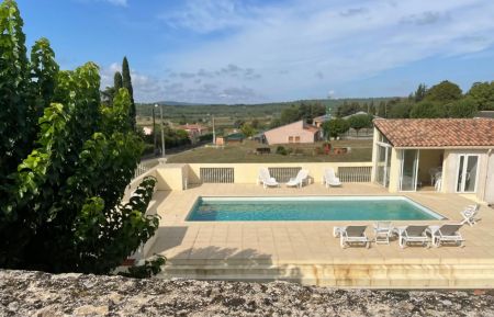 G&icirc;te n&deg;G1019 Tavernes - Var - vue terrasse gite 