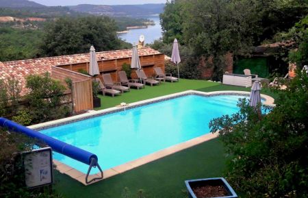 Piscine partagée Gîte n°G2139 Bauduen - Var - Piscine partagée